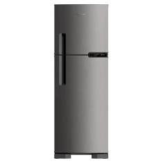 Refrigerador Brastemp Frost Free Duplex 375 Litros com Compartimento Extrafrio Inox BRM44HK – 220 Volts