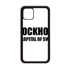 Capa Estocolmo A Capital da Suécia para iPhone 11 Pro Max para Apple Mobile Case Shell