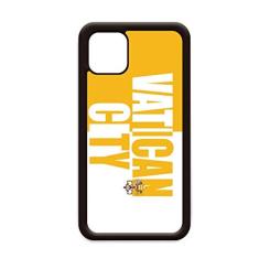 Capa com nome da bandeira da cidade do Vaticano para iPhone 12 Pro Max para Apple Mini Mobile Case