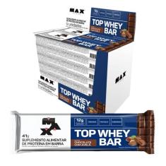 Top Whey Bar (Caixa c/ 12un de 41g) Max Titanium
