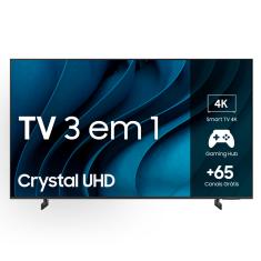Smart TV Samsung 55" Crystal UHD 4K 55CU8000 2023 Painel Dynamic Crystal Color Design AirSlim Tela 55"