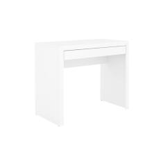 Mesa De Computador Solteiro Me4107 C/ 1 Gaveta Branco - Tecno Mobili