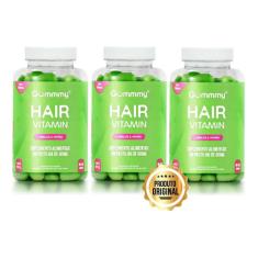 Kit Gummy Hair Vitamin Maçã-verde C/ 3un De 60 Pastilhas NUTRI GROUP
