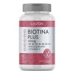 Biotina 45 Mcg 60 Capsulas 150% Idr Vegano Lauton Nutrition