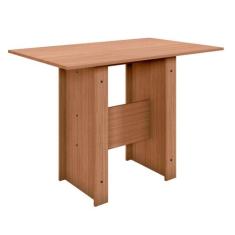 Mesa de Jantar 4 Lugares Milano Poliman Móveis, Carvalho