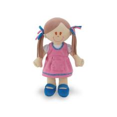 Boneca de Pelúcia Alice 44cm Anti-alérgica Infantil - Toybrink, Rosa