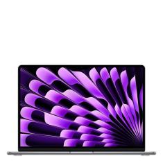 MacBook Air 15, M3, cpu 8 núcleos e gpu 10 núcleos, 8GB ram, 256GB ssd - Cinza Espacial