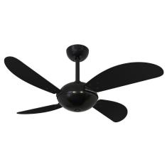 Ventilador De Teto Volare Preto Fly Office Preto 220V
