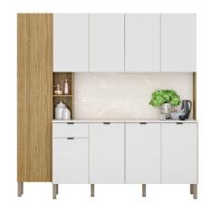 Armário de Cozinha Riscatto Almudena Freijó Artico - CASA H