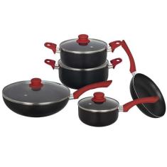 Conjunto de Panelas 5 Peças Linha Aroma 30050041 MOR