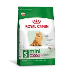 ROYAL CANIN Ração Seca Royal Canin Mini Indoor Senior Para Cães De Raças Pequenas Com 8 Anos Ou Mais - 2 5Kg