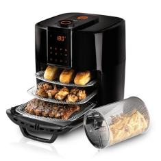 Fritadeira Elétrica Masterchef Oven By Mallory 12 Litros Com 1700W, Paneil LED, Multi Função Air Fryer, Forno e Desidratador – 127V