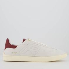 Tênis Reserva Heritage Branco e Bordô-Masculino