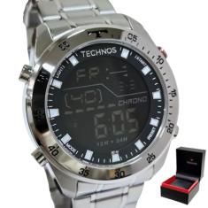 Relógio Technos Masculino Digital Prata - BJ3589AA/1K