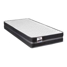 Colchão Solteiro Molas Ultralastic Bogotá CR446A 88x188cm Branco Grafite Inducol