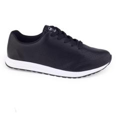 Tênis Fem Via Marte Casual 22-9302 Cadarço Napa Microfuros-Feminino