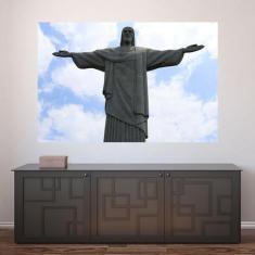 Painel Adesivo De Parede - Cristo Redentor - Rio De Janeiro - 1798Pnp