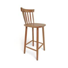 Banqueta em Madeira Maciça Milena Deiss Natural