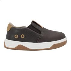 Tênis bb Casual Molekinho Cafe/Caramelo