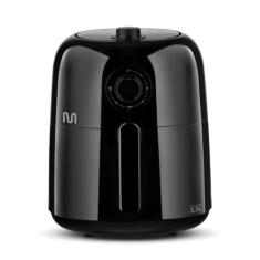 Fritadeira Elétrica sem óleo Air Fryer 3,5L 1350W 127V com Grade Removível Preto Multi - GO215