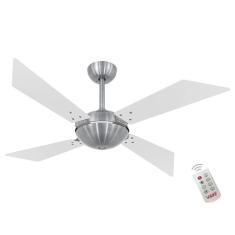 Ventilador Tecno Off Branco 220V E Controle Remoto