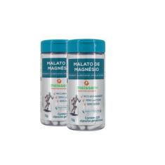 Kit 2 X Malato De Magnésio 500mg Meissen 120 Cápsulas Cada