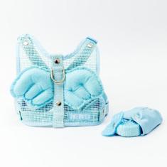 Peitoral com Asas de Anjo para Cachorro - Hund for Dog , Rosa