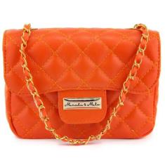 Bolsa Feminina Pequena Com Alça Lateral estilo Necessaire Varias Cores