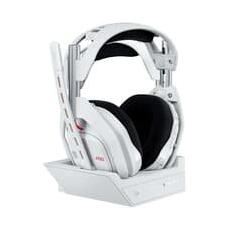Headset Gamer Sem Fio Logitech G Astro A50 LIGHTSPEED + Base Station (Gen 5) Com Tecnologia PLAYSYNC AUDIO, Bluetooth, Branco - 939-002229