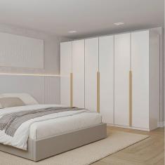 Guarda-roupa Modulado 3 Peças 6 Portas Jade Cabecasa Madeiramadeira