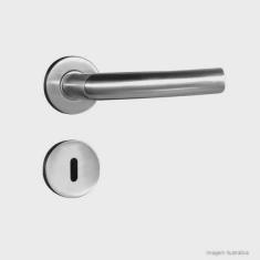 Fechadura Interna de inox Luma com Roseta Pado