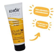 Protetor Solar Natural Fps30/uva15 - 100g - Khor