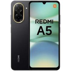 Smartphone Celular XIAOMI Redmi A5 Preto 64GB 3GB Ram Dual Sim Tela 6.