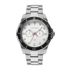 Relogio Technos Masculino Skymaster 6p25bm/1k Aço Analogico