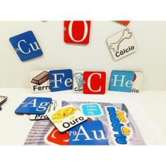 Jogo da Memória Elementos Químicos Tabela Periódica 20 peças