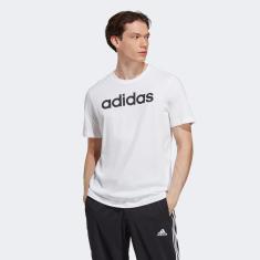Camiseta Adidas Logo Linear Masculina-Masculino