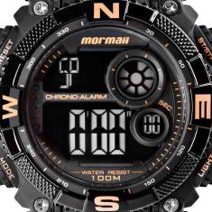 Relógio Mormaii Masculino Ref: Mo12579d/8j Big Case Digital