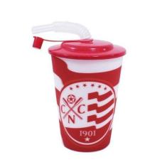 Copo 3D Com Canudo 450Ml - Náutico