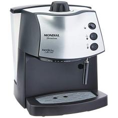 Máquina de Café Espresso Coffee Cream, Mondial, Preto/Inox, 800W, 220V - C-08