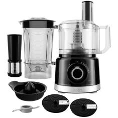 Multiprocessador de Alimentos Philco Turbo 5 em 1 PMP1500P com 2 Velocidades 1000 W - Preto