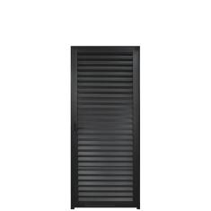 Porta Palheta Alumínio Preto 2.10 x 0.60 - Hale