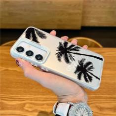 Para Samsung Galaxy S24 S23 S 24 23 Ultra FE Plus Note20 Note 20 Ultra S24Ultra S23Ultra S23FE Capa de telefone fofa, branca, para Samsung S23 Ultra