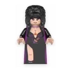 Boneco Blocos De Montar Terror Elvira A Rainha Das Trevas