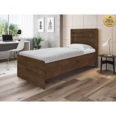 Cama Bau Solteiro Larissa Malbec