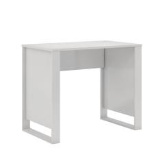 Escrivaninha 90cm Morada Branco Demóbile Branco