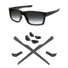 Mryok Substituição das meias de nariz para óculos de sol Oakley Mainlink/Mainlink XL/Mainlink MNP – cinza exclusivo