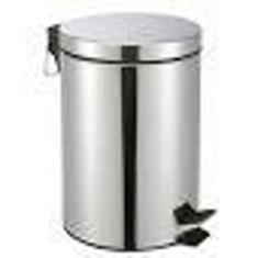 Lixeira com pedal inox 3l - Clink
