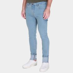 Calça Jeans Colcci Felipe Skinny Masculina, Azul, 44