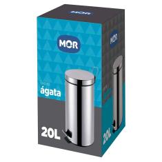 Lixeira 20 Litros Linha Agata - Mor