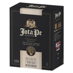Vinho Jota Pe Tinto Suave Bag In Box 3l
